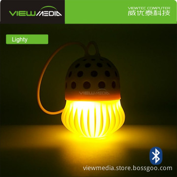 Long range Christmas Bluetooth 4.0 water resistance wireless led Bluetooth speaker